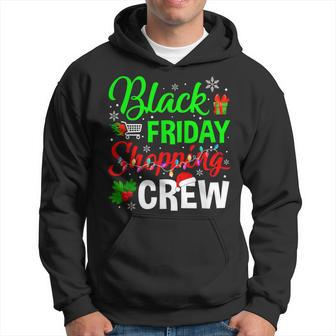 Friday Shopping Crew Christmas Black Shopping Family Group Hoodie - Seseable