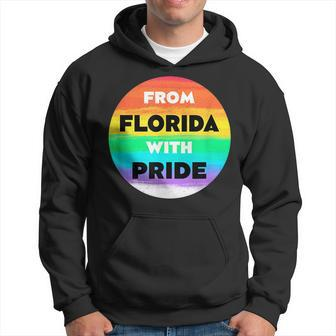 From Florida With Pride Lgbtq Sayings Lgbt Quotes Hoodie | Mazezy