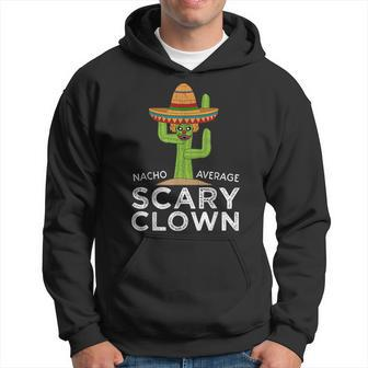 Fun Hilarious Funny Halloween Party Costume Scary Clown Hoodie | Mazezy