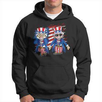 Funny 4Th Of July Independence Day  Uncle Sam Griddy Hoodie