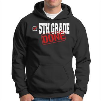 Funny 5Th Grade Done End Of Year - Last Day Of School Youth Hoodie | Mazezy