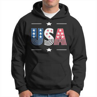 Funny American Patriotic Themed Usa Flag For Summer And Bbqs Patriotic Funny Gifts Hoodie | Mazezy