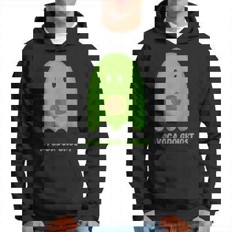 Funny Avocado Ghost Halloween Costume And Apparel Avocado Funny Gifts Hoodie | Mazezy