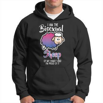 Bisexual Bi Pride Awareness Bisexual Sheep Hoodie | Mazezy CA