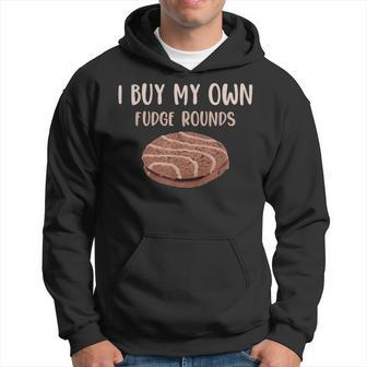 I Buy My Own Fudge Rounds Vintage Fudge Rounds Hoodie | Mazezy