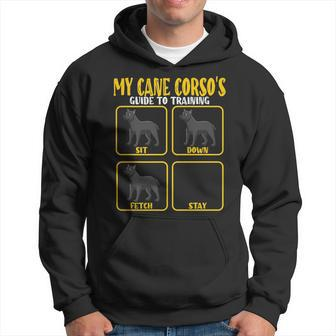 Funny Cane Corso Italian Mastiff Guide Training Cane Corso Hoodie | Mazezy