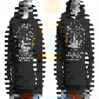 Funny Chemistry Is Like Cooking Just Dont Lick The Spoon Hoodie - Seseable