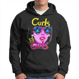Funny Curls For Girls Gym Weightlifting Bodybuilding Fitness Hoodie | Mazezy