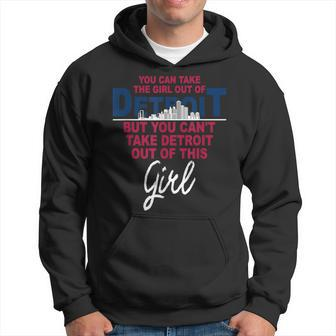 Funny Detroit Detroit Girl Relocation From Detroit Hoodie | Mazezy