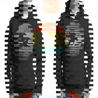 Diver Retro Sunset Diving Coach Scuba Dive Hoodie | Mazezy