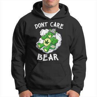 Funny Dont Care Cute Bear For Weedy Essential Gifts For Bear Lovers Funny Gifts Hoodie | Mazezy