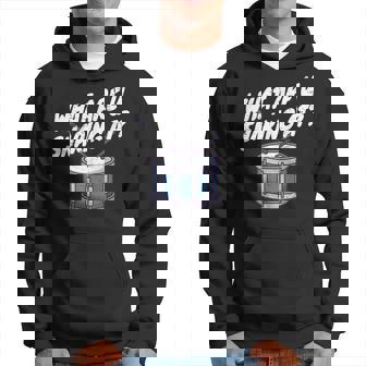 Drummer Drumming Drums Percussion Saying I Snare Drum Hoodie | Mazezy