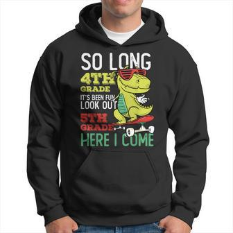 Funny End Of School 4Th Grade Graduate 5Th Grade Here I Come Hoodie - Seseable