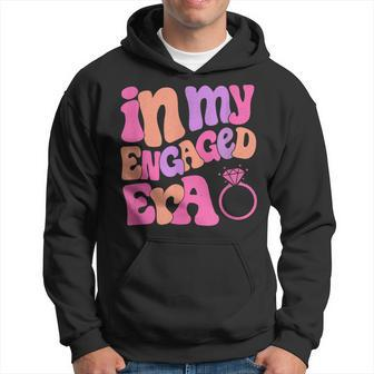 Funny Engagement Fiance In My Engaged Era Bachelorette Party Hoodie - Seseable