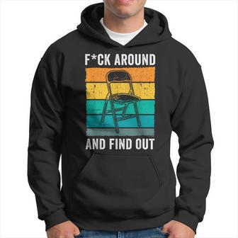 F Around And Find Out Folding Chair Alabama Boat Brawl Hoodie - Seseable