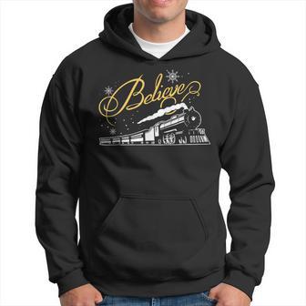 Family Christmas North Pole Polar Express All Abroad Hoodie - Thegiftio UK