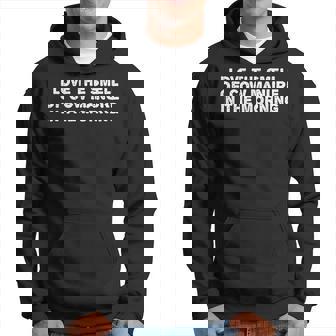 Funny Farmer I Love The Manure Of Cow Manure In The Morning Hoodie | Mazezy