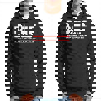 Funny Fathers Day Dilf Devoted Involved Loving Father Hoodie | Mazezy