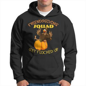 Friendsgiving Squad This Thanksgiving Day Turkey Hoodie - Seseable