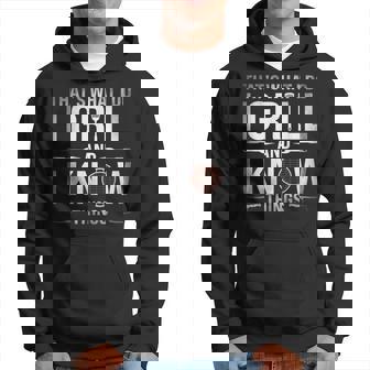 Funny Grilling Bbq Barbecue Smoking Meat Smoker Grill Lover Hoodie | Mazezy