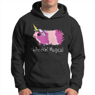 Funny Guinea Pig Unicorn Wheekin Magical Cute Guineacorn Gifts For Pig Lovers Funny Gifts Hoodie | Mazezy