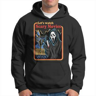 Halloween Let’S Watch Scary Horror Movies Ghost Killer Hoodie | Mazezy