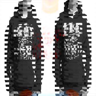 Horror Movie Scary King Of Horror Men Fathers Day King Hoodie | Mazezy