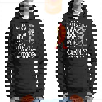 Funny Hot Dog Im Just Here For The Wieners Sausage Lovers Hoodie | Mazezy