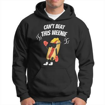 Funny Hotdog Can’T Beat This Weenie Boxer Mullet Cool Bbq Boxer Funny Gifts Hoodie | Mazezy