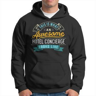 Hotel Concierge Awesome Job Occupation Hoodie | Mazezy