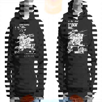 Funny I Dont Snore I Dream Im A Motorcycle Snoring Bikers Hoodie | Mazezy