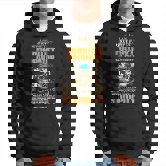 Funny Im A Grumpy Old Forklift Operator Fathers Day Hoodie | Mazezy