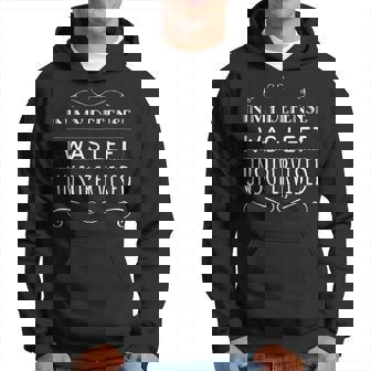 Funny In My Defense I Was Left Unsupervised Hoodie - Thegiftio UK