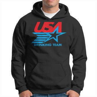 Funny Independence Day T Usa Drinking Team 4Th Of July Hoodie - Monsterry