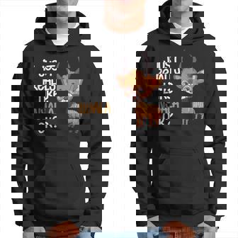 I Just Really Like Nyala Ok Nyala Animals Lovers Hoodie | Mazezy