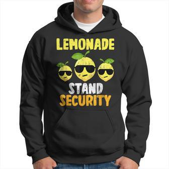 Funny Lemonade Stand Security Lemon Juice Sunglasses Hoodie | Mazezy