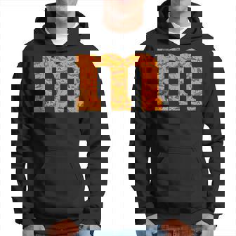 Letter M Groups Pumpkin Halloween Team Costume 2023 Hoodie - Seseable