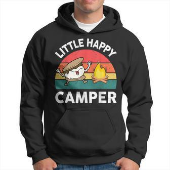 Funny Little Happy Camper Kid Boy Girl Toddler Smore Camping Camping Funny Gifts Hoodie | Mazezy DE