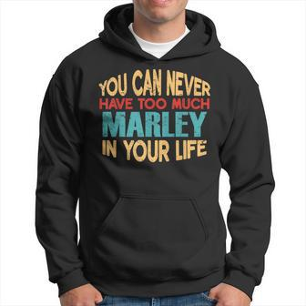Funny Marley Personalized First Name Joke Item Hoodie | Mazezy