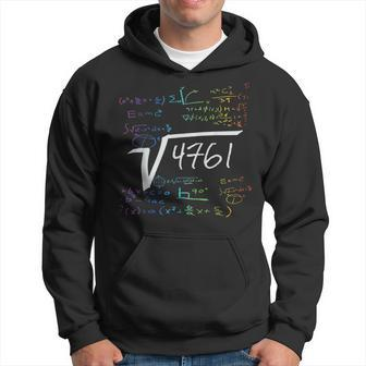 Funny Math Problem Square Root Of 4761 Math Funny Gifts Hoodie | Mazezy