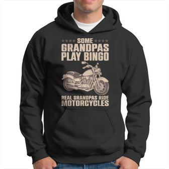 Funny Motorcycle For Grandpa Dad Motorcycle Lovers Riders Hoodie | Mazezy CA
