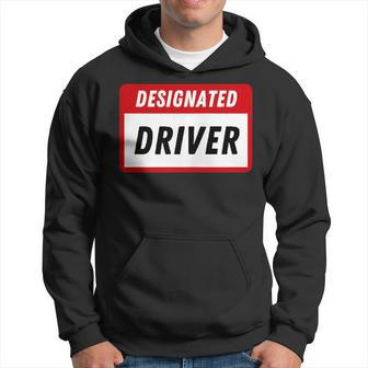 Funny Name Tag Designated Driver Adult Party Drinking Hoodie | Mazezy
