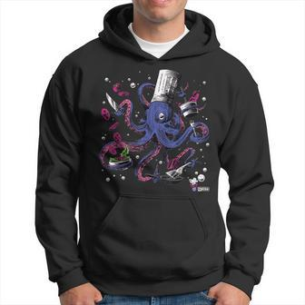 Funny Octopus Kitchen Chef Humor Hoodie - Seseable
