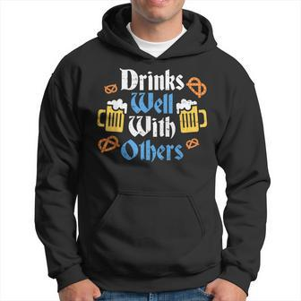Oktoberfest Drinks Well With Others Hoodie