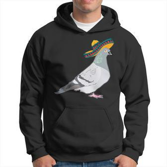 Pigeon Pigeons With Sombrero Hat Fun Hoodie | Mazezy AU