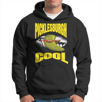 Pittsburgh Humor Picklesburgh Cool Relaxing Pickle Hoodie | Mazezy