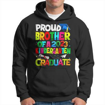 Funny Proud Brother Of A Class Of 2023 Kindergarten Graduate Hoodie | Mazezy