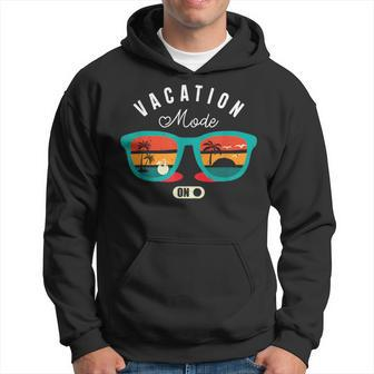 Funny Quote Vacation Mode On Summer Vintage Hoodie - Thegiftio UK