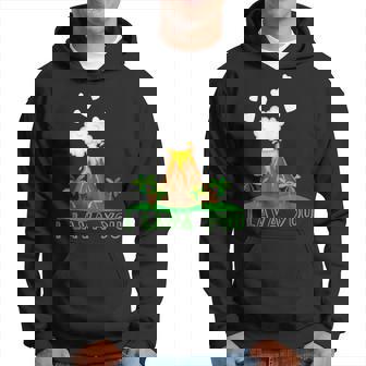 Romantic Quote I Lava You Volcano Hoodie | Mazezy