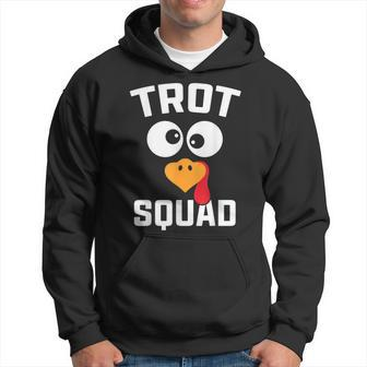 Running Turkey Trot Squad Thanksgiving For Boys Hoodie - Thegiftio UK
